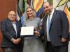 CBI receives certificate from Congressman Kean's office