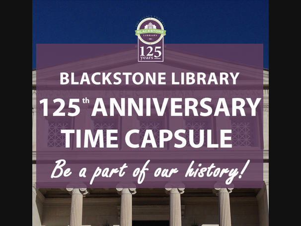 Be a part of the Blackstone Library's history!