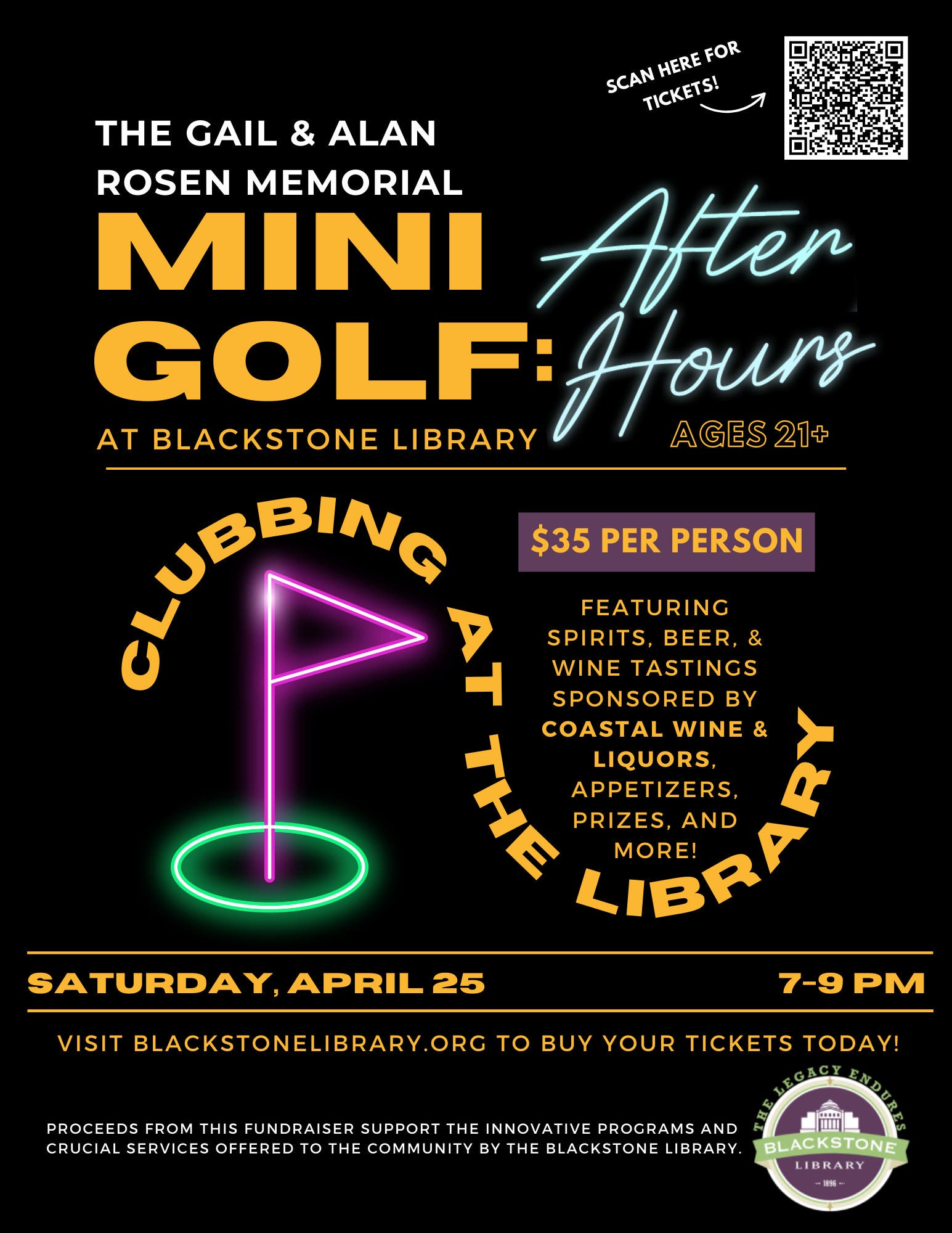 Mini Golf: After Hours at Blackstone Library