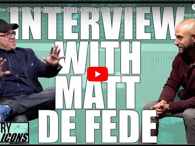 Matthew De Fede Broker/Owner of Realty Executives Elite Homes