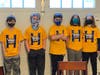 Wyland Balsa Team: L to R: Jack Miller, Carson Krysinski, Aiden Rauso, Saffron Rose and Emily Krysinski

