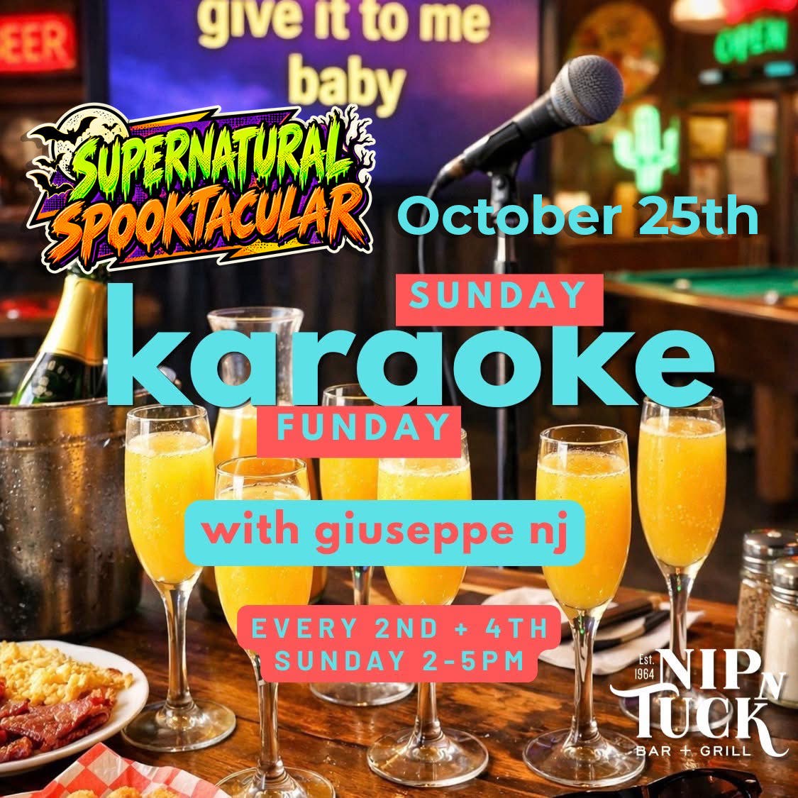 Sunday Funday Karaoke at Nip-N-Tuck in Long Branch