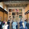 Bruce Contemporaries member tour the Jean-Michel Basquiat exhibition at The Brant Foundation in New York.