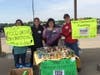 OCA students and members of the National Honor Society held a food drive during the visit to the Columbus Zoo