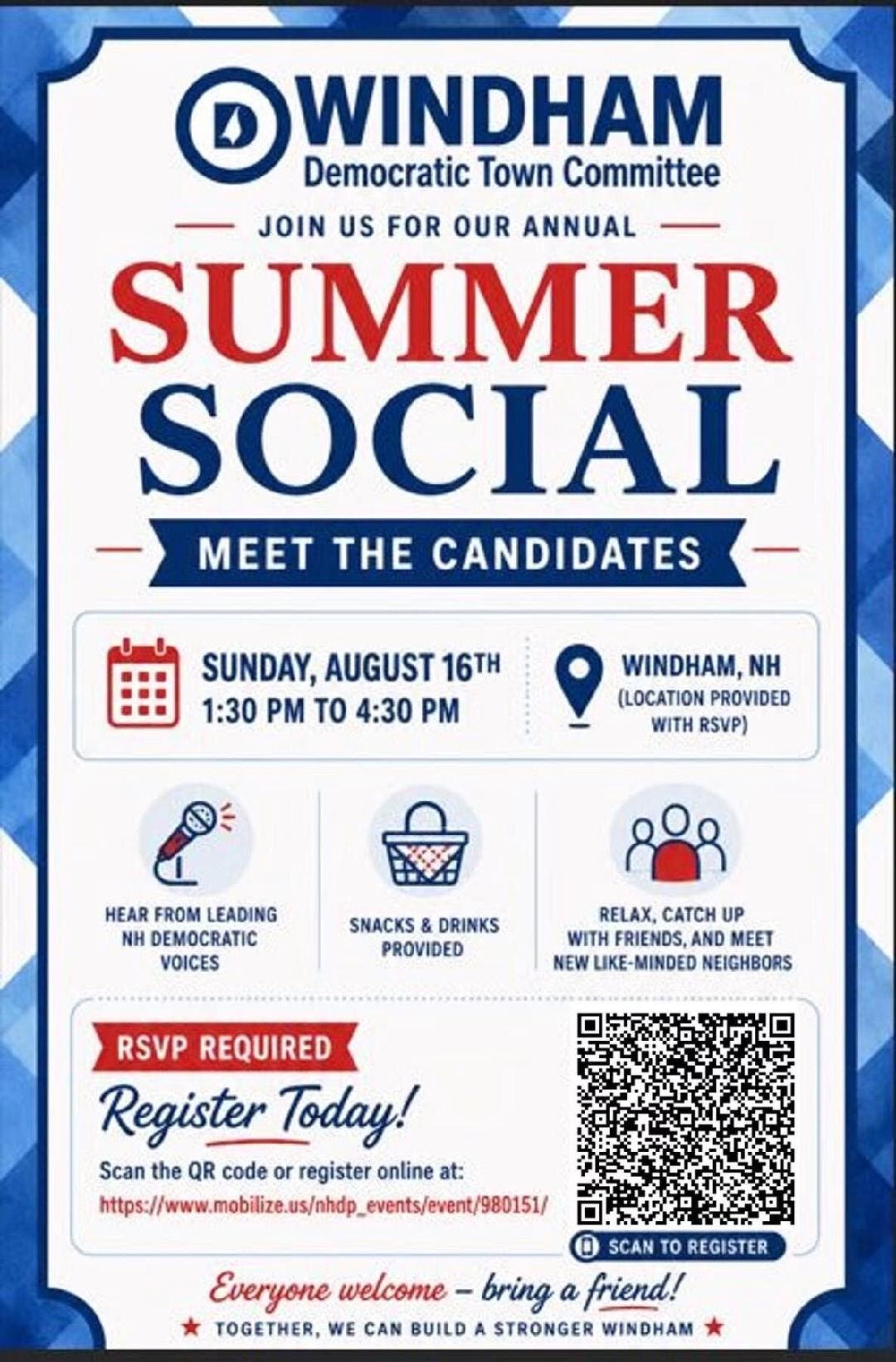 Windems Annual Summer Social: Meet The Candidates