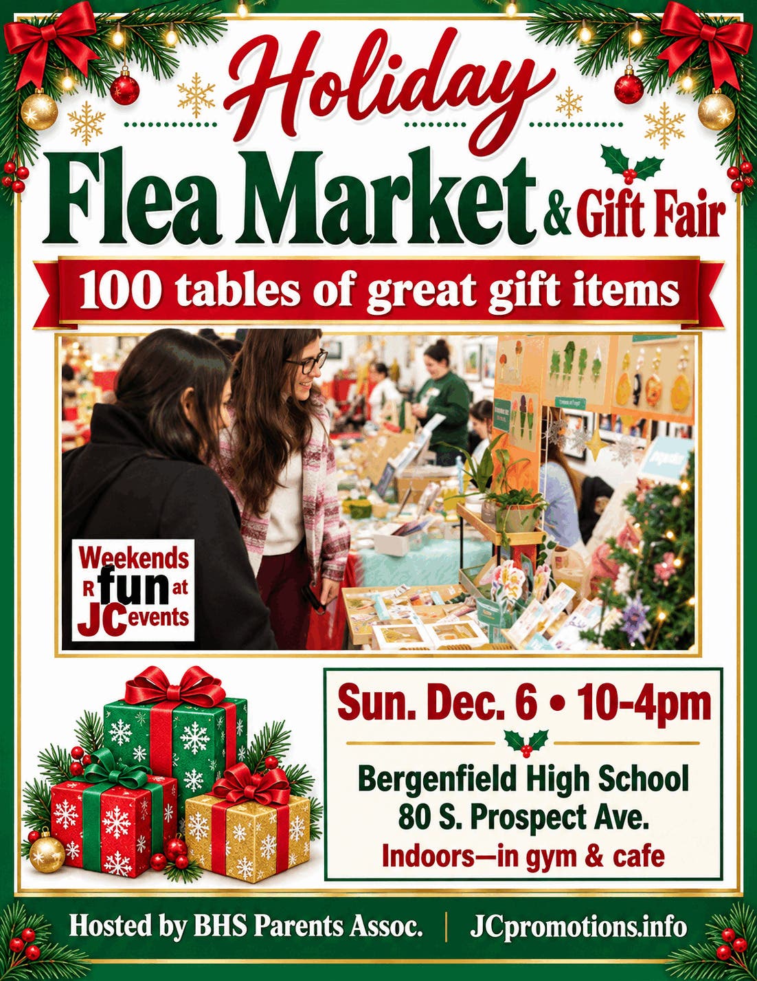 Bergenfield High School Holiday Vendor Pop-Up & Craft Fair