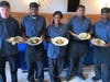 from left, Matt Green, Keyon Emmons-Womack, Tanera Knox, Deshawn Watson, William Precha