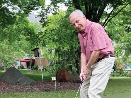 Stan Ross appreciates the financial value of his carefree lifestyle at Maris Grove, which provides him with plenty of time to pursue the hobbies and activities he loves. 