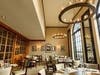 Cafe Aura dining room ready for guests starting December 10.