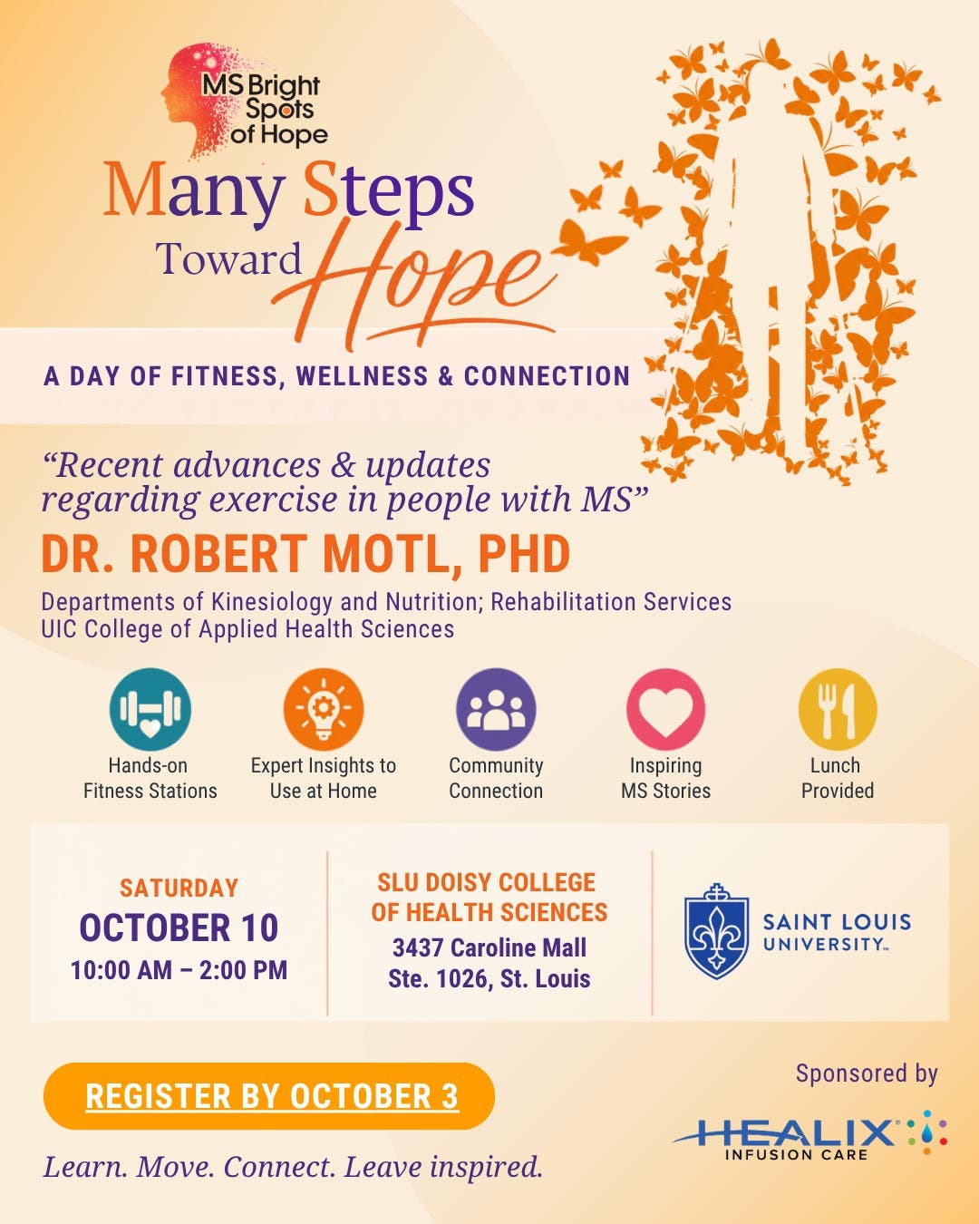 MS Bright Spots of Hope Presents Many Steps Toward Hope October 10 