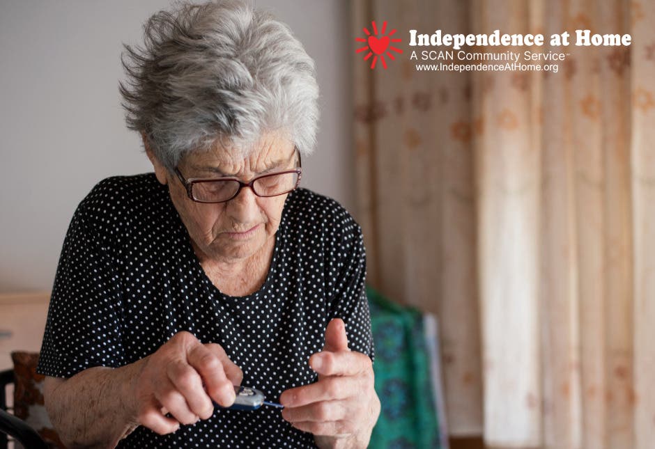 Older Adults and Diabetes Management, a Free Class From SCAN Independence at Home