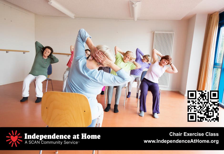 Chair Exercise for Seniors - Free From Independence at Home