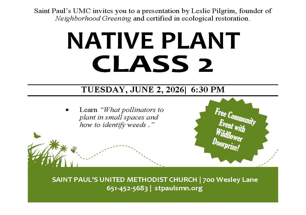 Native Plant Class 2