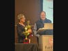 Jonathan Goldberg, longtime friend of Claudio and Gabriella Pannunzio, receive a posthumous award from The Patient Is U Foundation (TPIU) on behalf of his visionary work towards compassion in healthcare, a topic in which he was well versed
