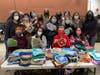 Current volunteers have made more than 500 "granny squares" for the project