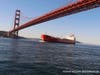 Tanker Ship entering San Francisco Bay