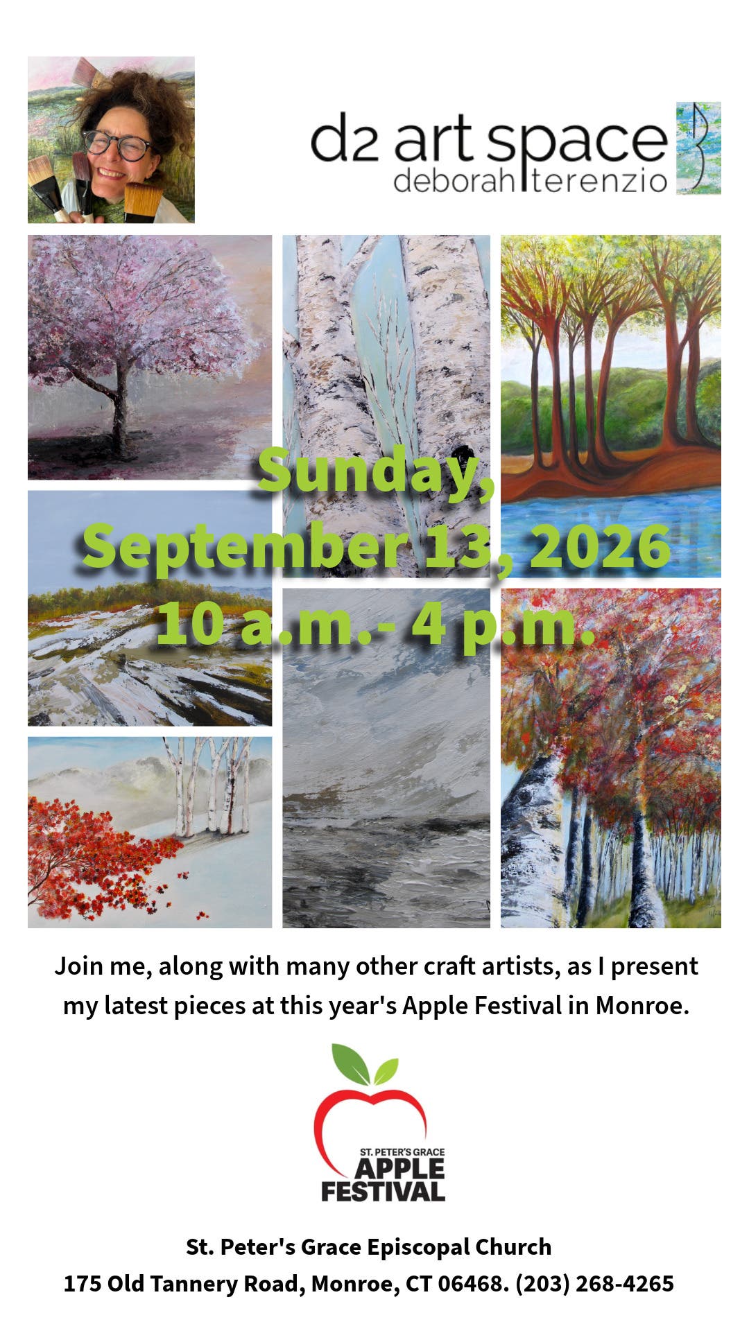 D2 Art Space - Deborah Terenzio at the Apple Festival