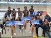 It was a spectacular day for the Huntington boys' and girls' indoor track teams at the New York State championships last Saturday. 