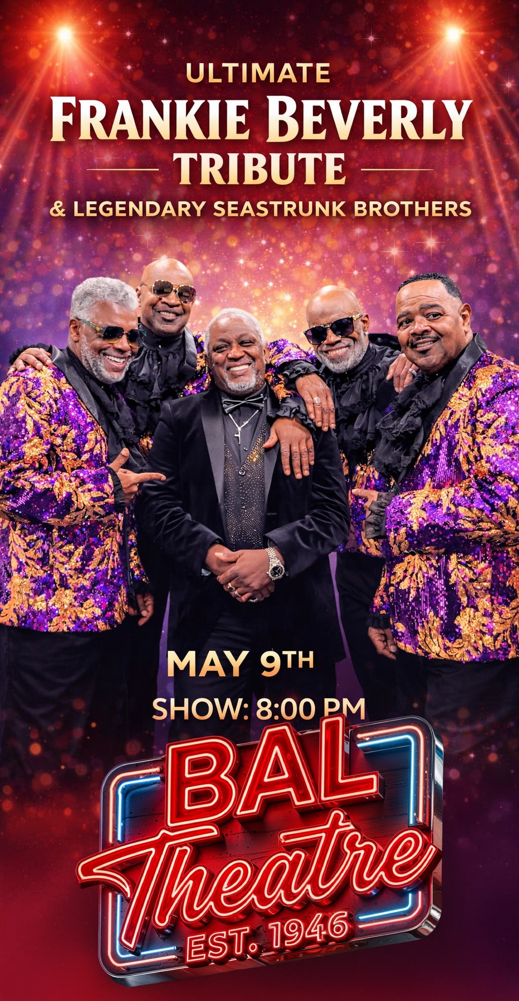 Ultimate Frankie Beverly Tribute & Legendary Seastrunk Brothers