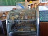 Some of the treats at the Chit Chat on the pier. Those lemon cakes were our favorites.