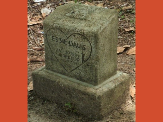 grave at Mt. Olive Cemetery in Buckhead 