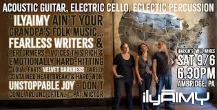 Harkins Mill Wines hosts first national touring band - ilyAIMY from Baltimore