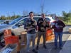 L-R: Stephen Thuel, A&T Subaru internet sales advisor; Joe Fost, A&T Subaru general manager; Jackie Burke, Last Chance Ranch executive director