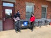 Delivery of Lunch from HG Wood Fired Pizza and Family Restaurant to New Hope Eagle Volunteer Fire Company