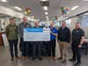 Rich Yannella, Subaru of America, Inc.; Sean Phelan, Subaru of America, Inc.; 
Malcolm Friend, Keystone Opportunity Center; Phil LaFiura, A&T Subaru; Joe Fost, A&T Subaru; Jeramie Treadway, A&T Subaru