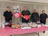 L-R: Greg Swierzewski, president, Sellersville Volunteer Fire Department; Kurt Wagner, chief, Sellersville Volunteer Fire Department; Jeff Allen, president, A&T Subaru; Jeramie Treadway, general sales manager, A&T Subaru