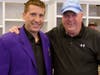  L-R: Mark Ockenhouse wearing the Purple Jacket and Ken Isler
