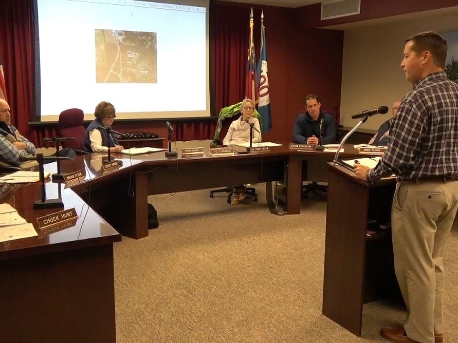 Jeff Carter Before Planning Commission