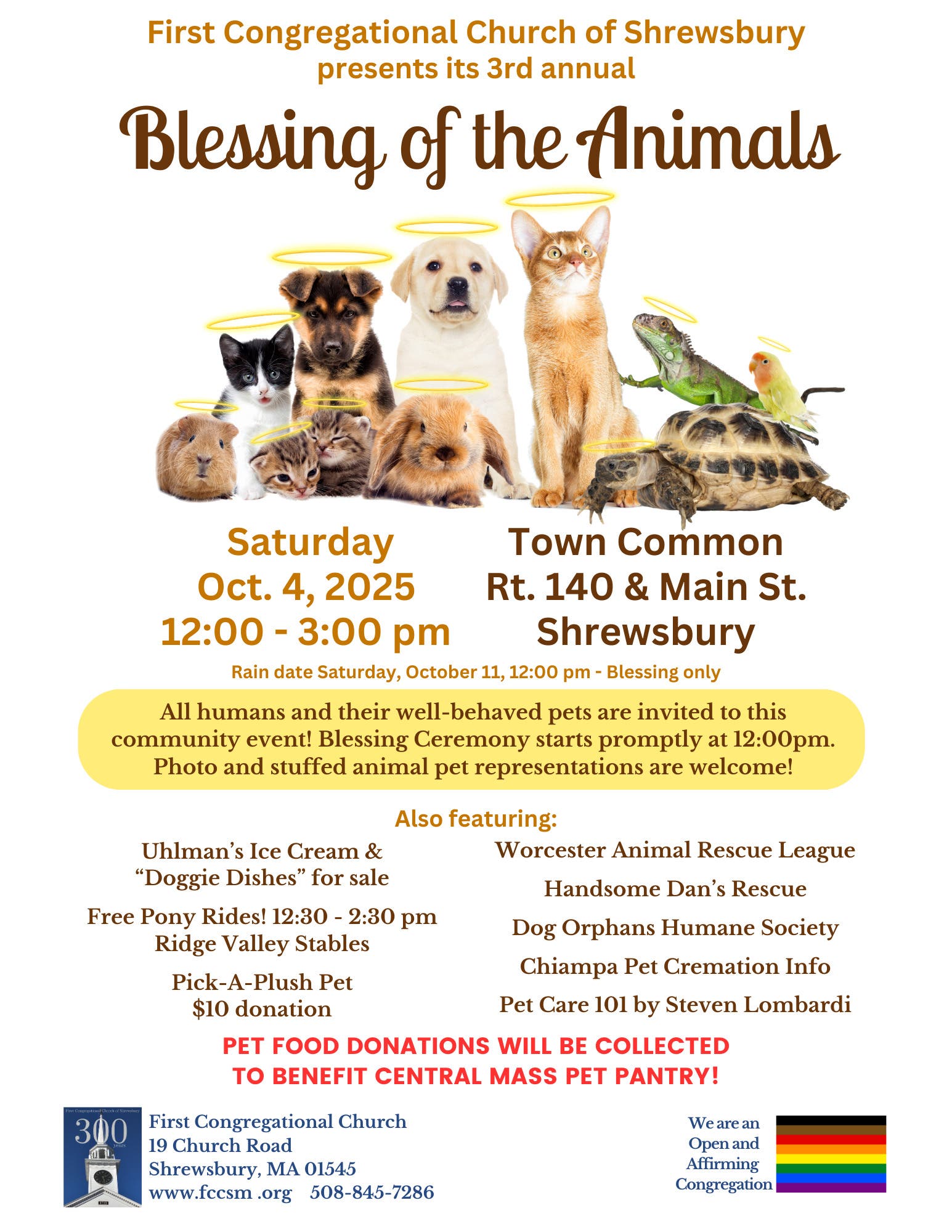 Blessing of the Animals!
