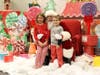 Morgan and Zach Lawn enjoy a visit with Santa at Shallowford Pres. Christmas Festival on Dec. 7th.