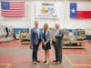 Left-to-right: Igloo President and CEO, Dave Allen, Laura Phillips, SVP, Global Sourcing - Customer and Business Development, Walmart, and Texas Senator Paul Bettencourt at the Igloo Factory in Katy, TX.