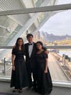 Pooja Swami, Tristan Wong, Saadhvi Kartik, vocalist awardees