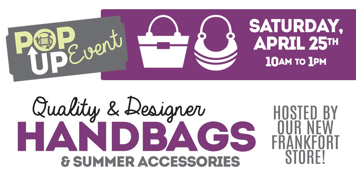 Designer Handbag Pop-Up