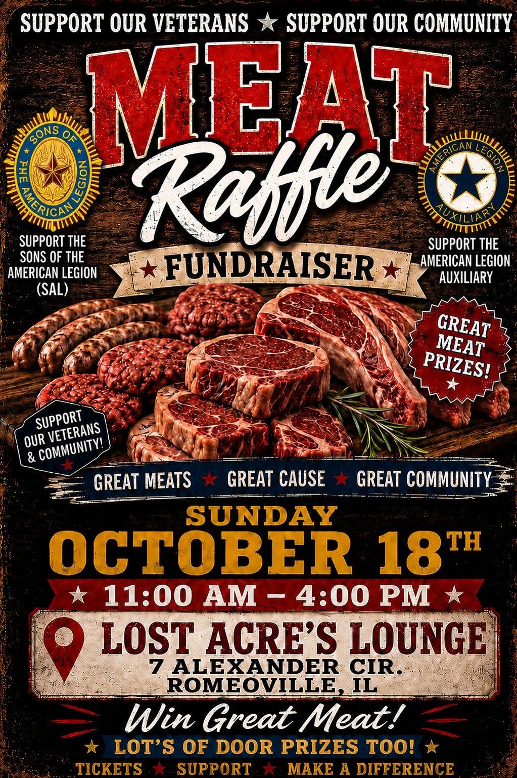 Meat Raffle Fundraiser