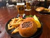 The Griswold Inn’s 1776-branded burger.