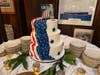 The Griswold Inn’s celebratory birthday cake made by Pursuit of Pastry in Old Saybrook. 