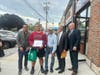 Steve Gravano, the Town of Babylon resident photographer is often behind the lens but here he is honoring students of Lindenhurst who will continue to "give back" as they grow up and pursue their goals. 