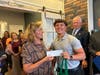 Proud moments to celebrate as students meet business.  