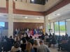 Panelists answered questions prepared by Chris Kelly and told a story of the journey people to recovery people experience. 