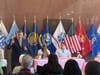 The Honorable Ed Romaine addressed the attendees.