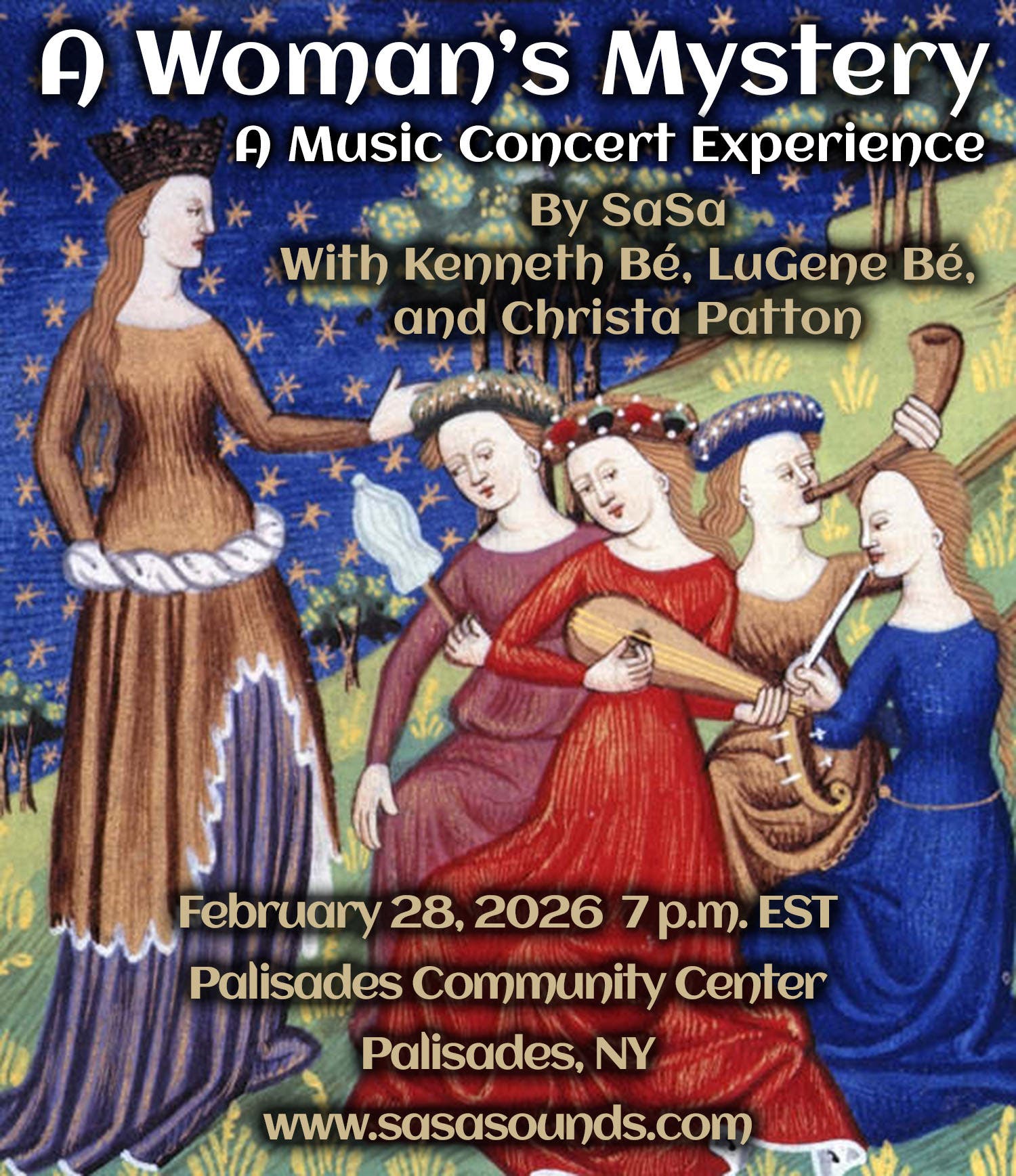 A Woman's Mystery- A Music Concert Experience