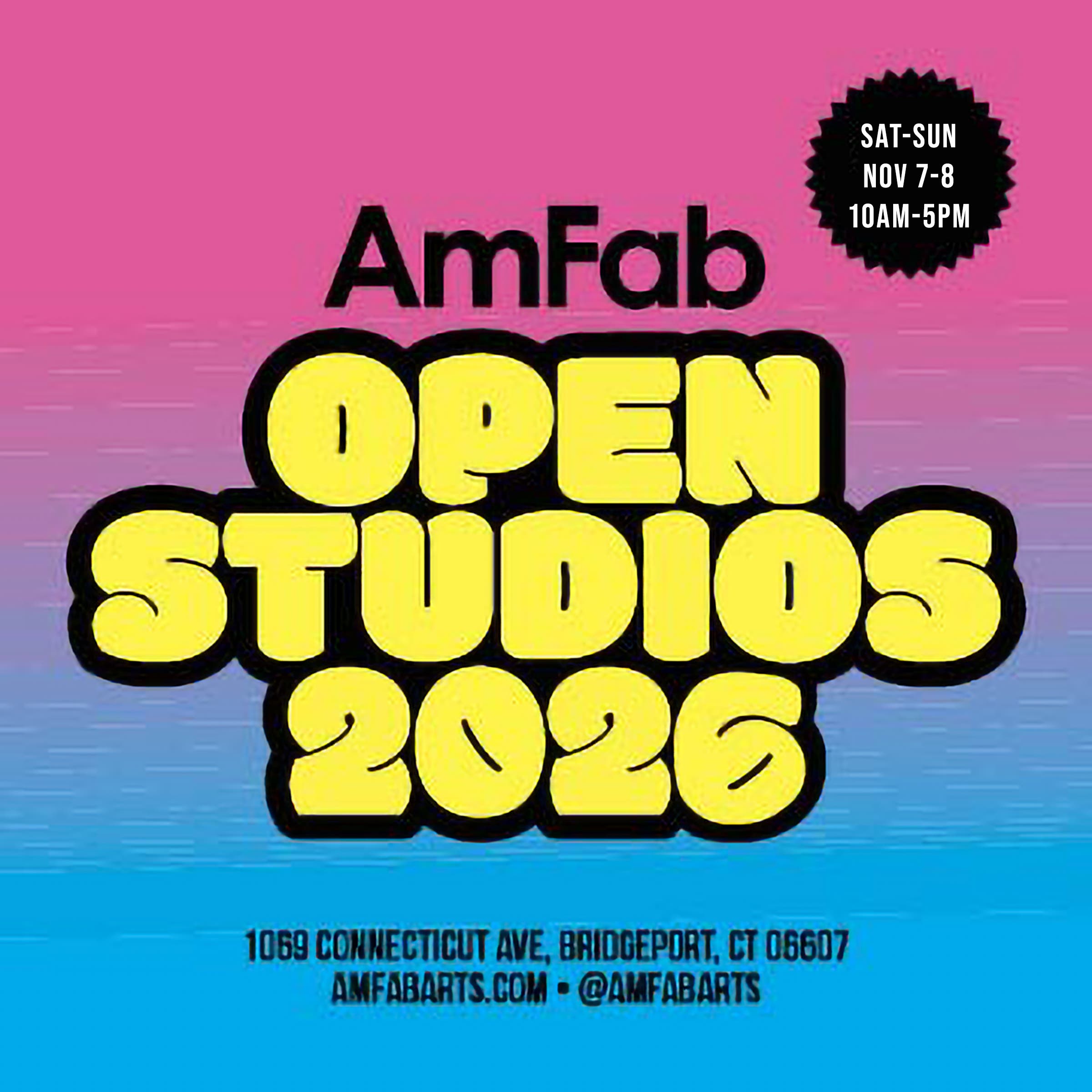 The Annual AmFab Open Studios 2026