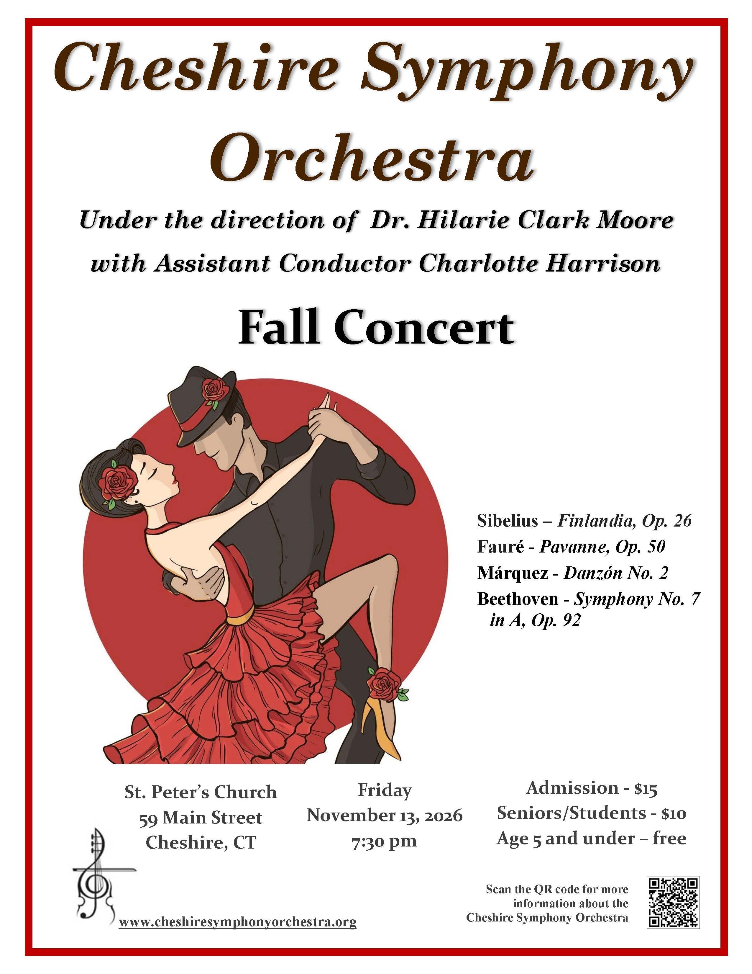 Cheshire Symphony Orchestra Fall Concert