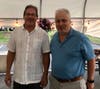 Incoming President Tom Magro and Past President Bob Fiondella