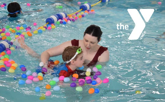 Easter Egg Hunt in the Pool at the Cranford YMCA
