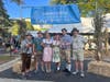 Oktoberfest in Lbertyville Committee members welcome guests at the 2023 event. Pictured from left to right are Brian Grano, Ben Lovinger, Jill Lovinger, Veronica Sloma, David Fryrear and Scott Adams.